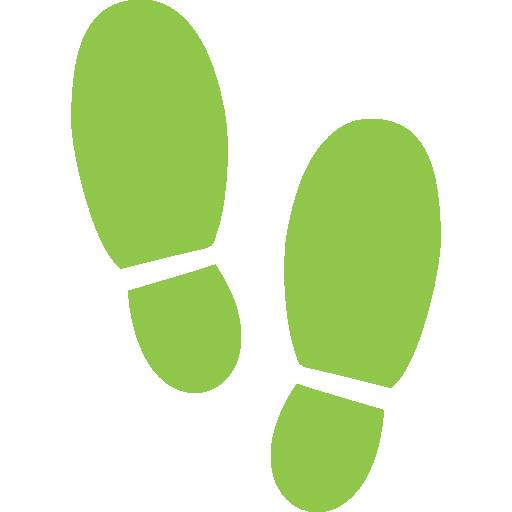 footsteps silhouette variant