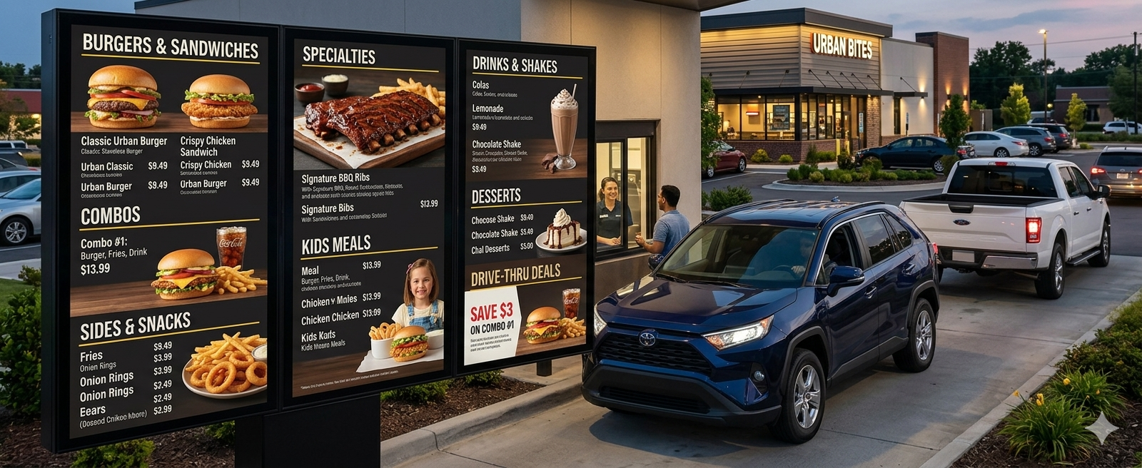 Drive-thru | Drive-thru SOLUTION | Drive-thru solution in UAE | Drive-thru solution in Saudi