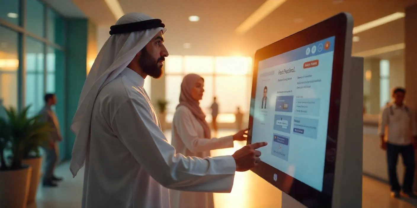 Smart healthcare kiosks Saudi Arabia, Healthcare kiosks in Riyadh, Digital health solutions Saudi Arabia, Self-service health kiosks Riyadh, Hospital automation Saudi Arabia, AI healthcare kiosks Riyadh, Smart patient check-in kiosks Saudi, Medical self-check kiosks Riyadh, Health tech kiosks Saudi Arabia, Automated health screening Riyadh, Smart clinics Saudi Arabia, Digital patient engagement Riyadh, Healthcare innovation Saudi Arabia, Electronic health kiosks Riyadh, KSA smart health technology, Self-registration kiosks for hospitals Saudi, Healthcare efficiency solutions Riyadh, Smart hospital solutions Saudi Arabia, Remote health check kiosks Saudi, AI-powered healthcare kiosks Riyadh,