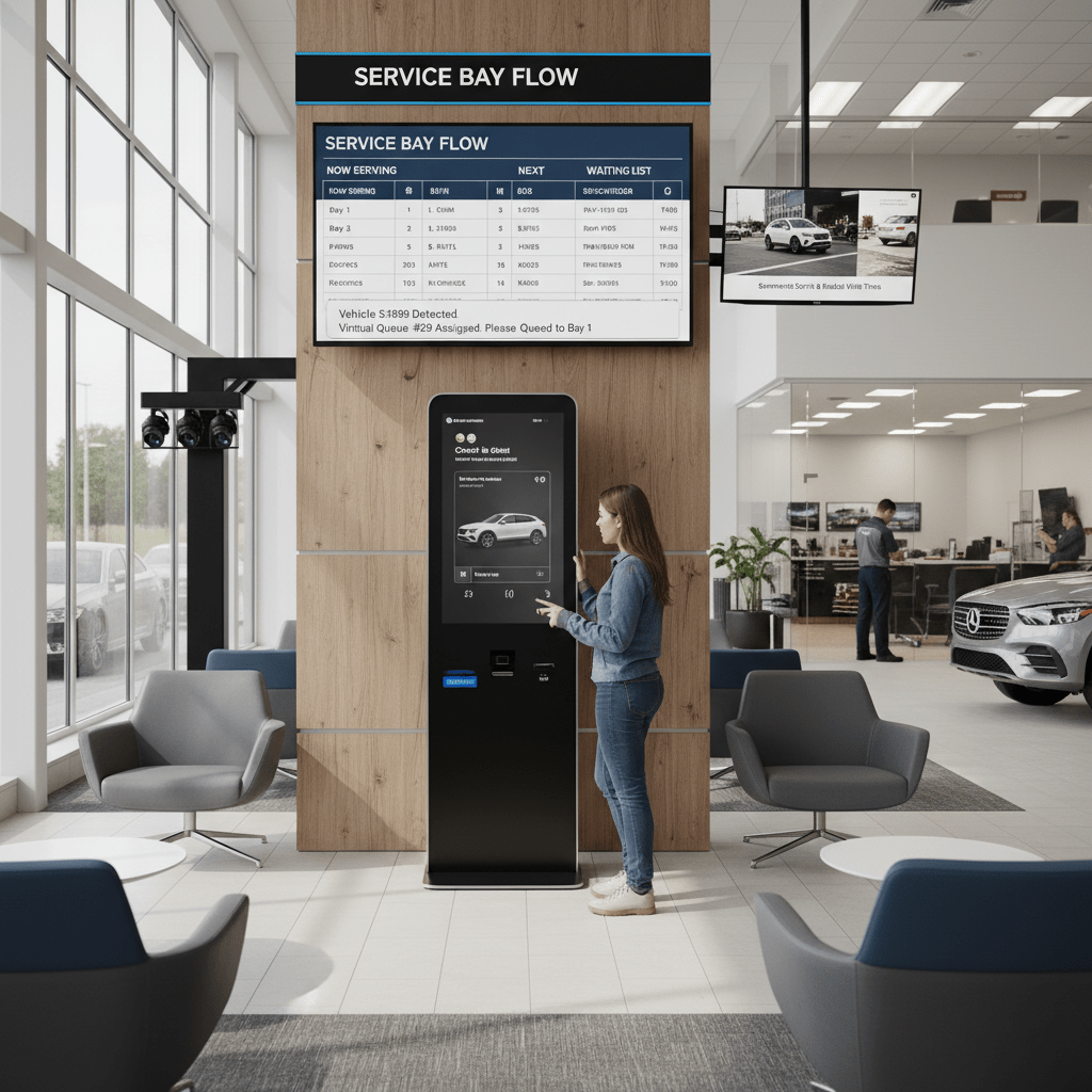Queue Management System 43 Automotive