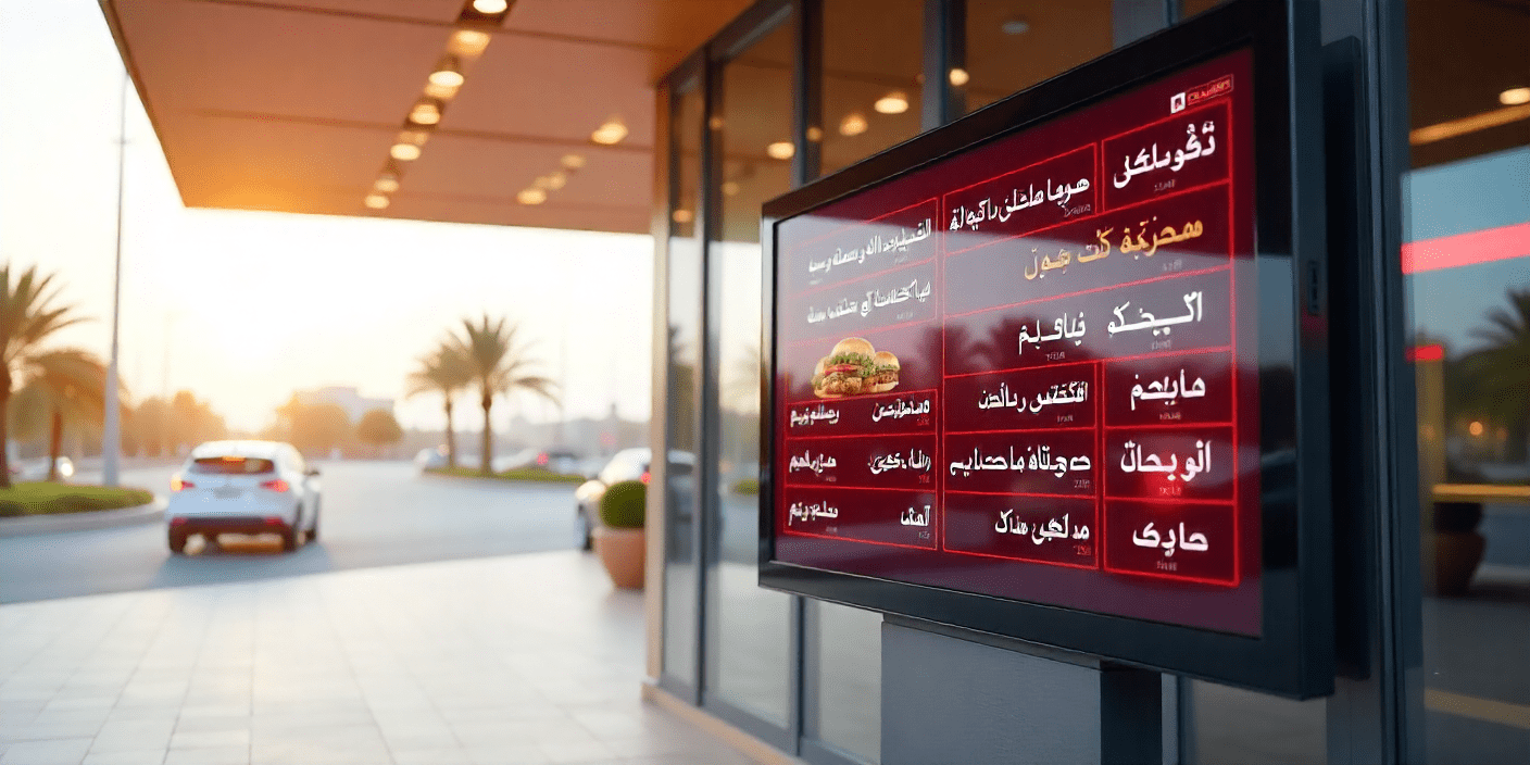 Digital Signage Display in KSA