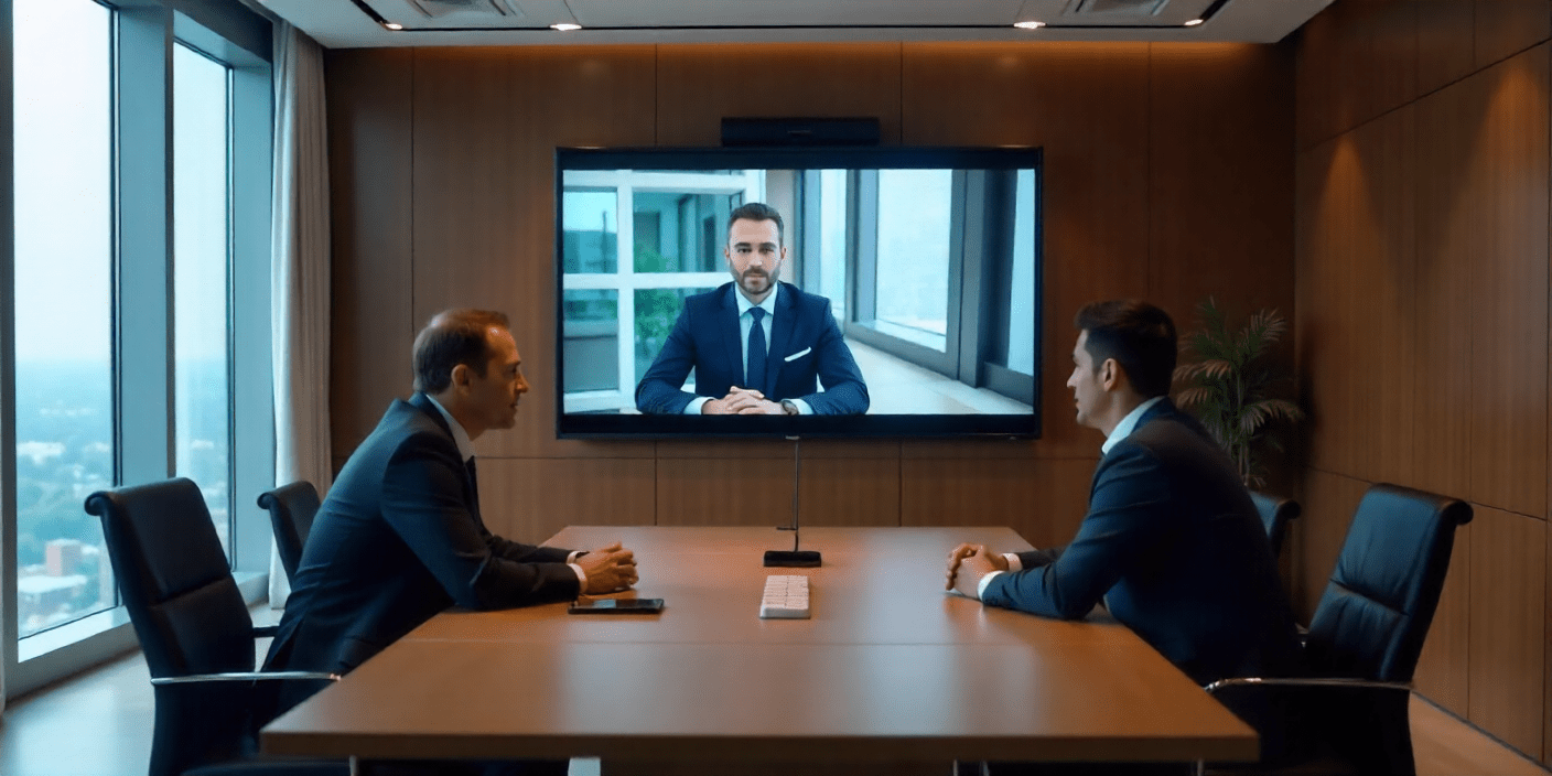 video conferencing system for conference room