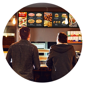 Digital Signage for QSR