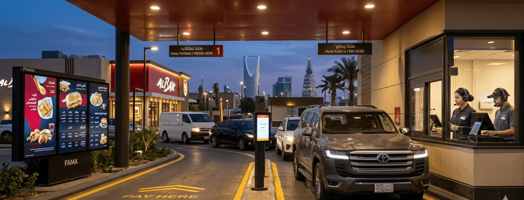 drive thru solution in Riyadh, drive thru system in Saudi Arabia, drive thru service Riyadh Saudi Arabia, fast food drive thru technology Saudi, restaurant drive thru setup in Riyadh, QSR drive thru solution Saudi Arabia, drive thru equipment Riyadh, drive thru ordering system Saudi, drive thru technology providers Riyadh, speaker post in Riyadh, speaker post supplier Saudi Arabia, drive thru speaker post Saudi, outdoor communication post Riyadh, speaker and mic post for drive thru, restaurant speaker post Riyadh, wireless speaker post Saudi Arabia, digital menu board in Riyadh, digital menu display Saudi Arabia, LED menu board solution Riyadh, restaurant digital signage Saudi, fast food menu board Riyadh, menu board system for restaurants Saudi, QSR digital menu Riyadh, touchscreen menu board Saudi Arabia, digital signage solution in Riyadh, digital display solution Saudi Arabia, digital signage for retail Saudi, indoor and outdoor signage Riyadh, LED signage board Riyadh, commercial signage solutions Saudi Arabia, restaurant signage display Riyadh, digital advertising boards Saudi, self-checkout solution in Riyadh, self-checkout system Saudi Arabia, retail self-service checkout Saudi, smart checkout kiosk in Riyadh, cashier-less checkout Riyadh Saudi Arabia, automated checkout service Saudi, self-service POS Riyadh, touchless checkout kiosk Saudi Arabia