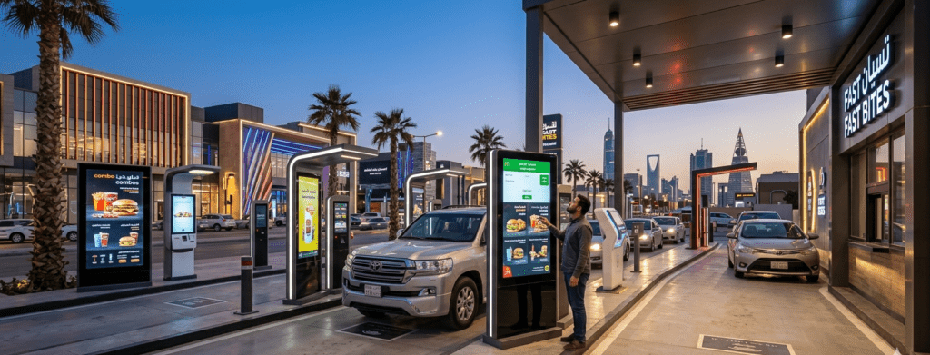 drive thru solution in Riyadh, drive thru system in Saudi Arabia, drive thru service Riyadh Saudi Arabia, fast food drive thru technology Saudi, restaurant drive thru setup in Riyadh, QSR drive thru solution Saudi Arabia, drive thru equipment Riyadh, drive thru ordering system Saudi, drive thru technology providers Riyadh, speaker post in Riyadh, speaker post supplier Saudi Arabia, drive thru speaker post Saudi, outdoor communication post Riyadh, speaker and mic post for drive thru, restaurant speaker post Riyadh, wireless speaker post Saudi Arabia, digital menu board in Riyadh, digital menu display Saudi Arabia, LED menu board solution Riyadh, restaurant digital signage Saudi, fast food menu board Riyadh, menu board system for restaurants Saudi, QSR digital menu Riyadh, touchscreen menu board Saudi Arabia, digital signage solution in Riyadh, digital display solution Saudi Arabia, digital signage for retail Saudi, indoor and outdoor signage Riyadh, LED signage board Riyadh, commercial signage solutions Saudi Arabia, restaurant signage display Riyadh, digital advertising boards Saudi, self-checkout solution in Riyadh, self-checkout system Saudi Arabia, retail self-service checkout Saudi, smart checkout kiosk in Riyadh, cashier-less checkout Riyadh Saudi Arabia, automated checkout service Saudi, self-service POS Riyadh, touchless checkout kiosk Saudi Arabia