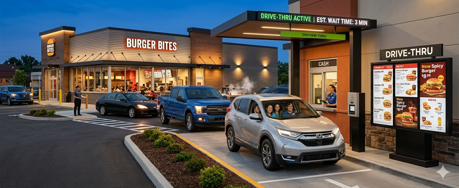 Drive-thru | Drive-thru SOLUTION | Drive-thru solution in UAE | Drive-thru solution in Saudi