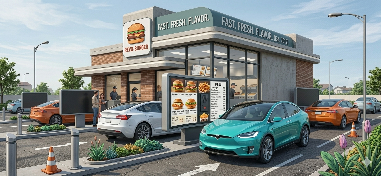 Drive-thru | Drive-thru SOLUTION | Drive-thru solution in UAE | Drive-thru solution in Saudi