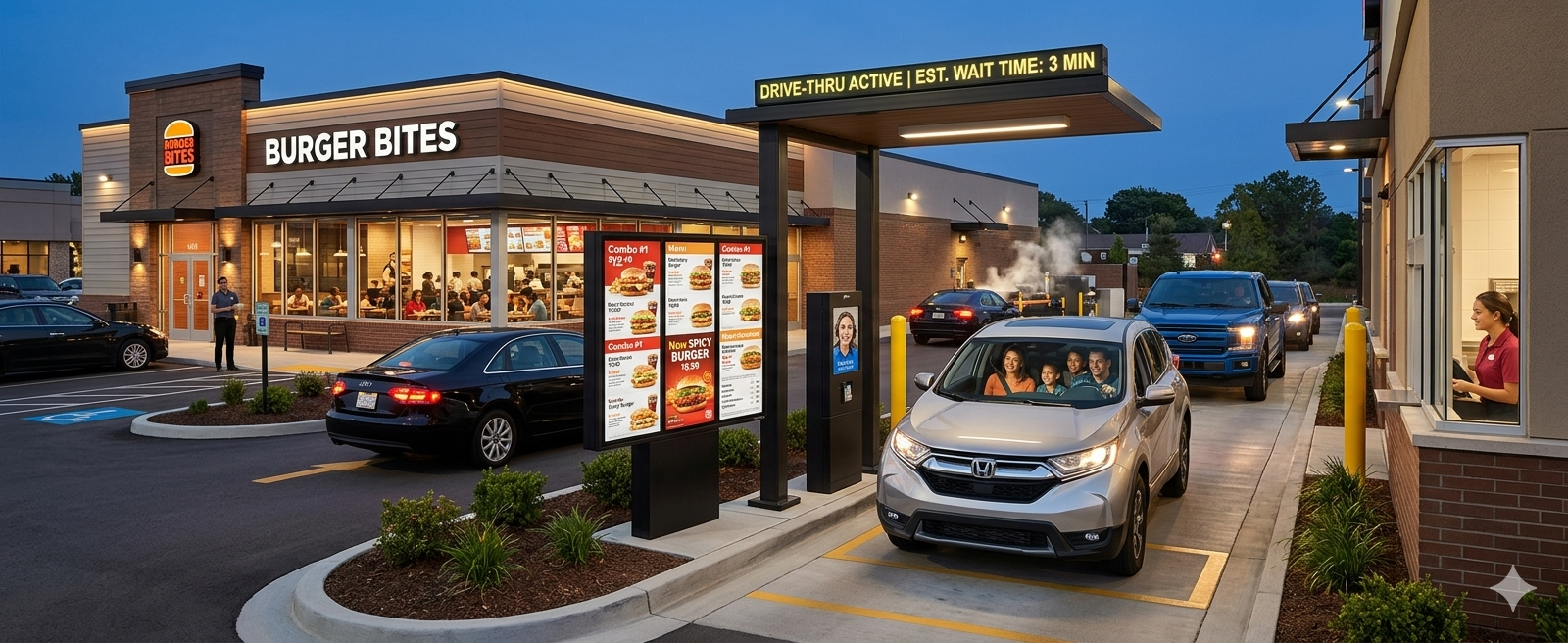 Drive-thru | Drive-thru SOLUTION | Drive-thru solution in UAE | Drive-thru solution in Saudi