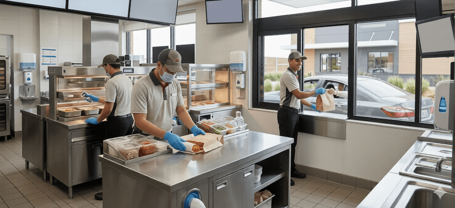 Drive-thru | Drive-thru SOLUTION | Drive-thru solution in UAE | Drive-thru solution in Saudi