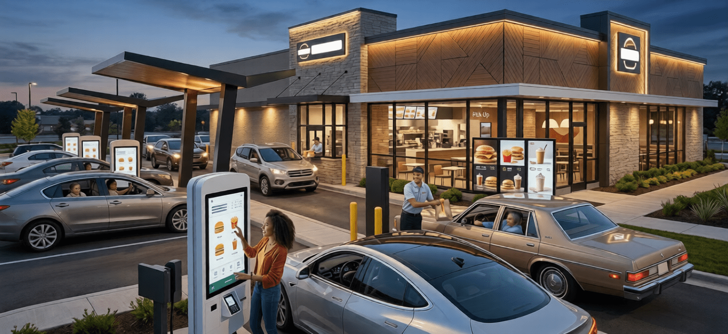 Drive-thru | Drive-thru SOLUTION | Drive-thru solution in UAE | Drive-thru solution in Saudi