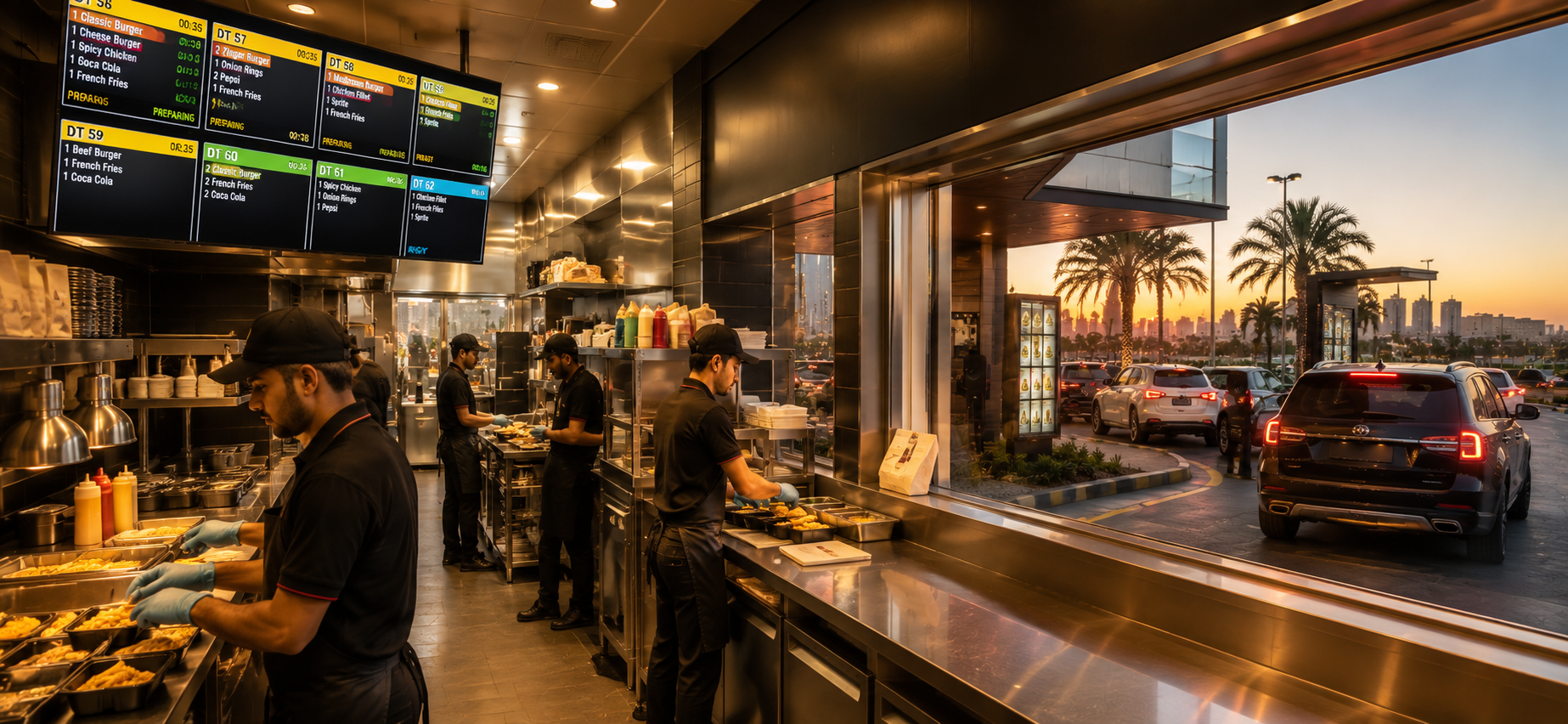 DRIVE-THRU SOLUTION IN SAUDI | DAMMAM | KHOBAR | KSA | Jeddah | Riyadh