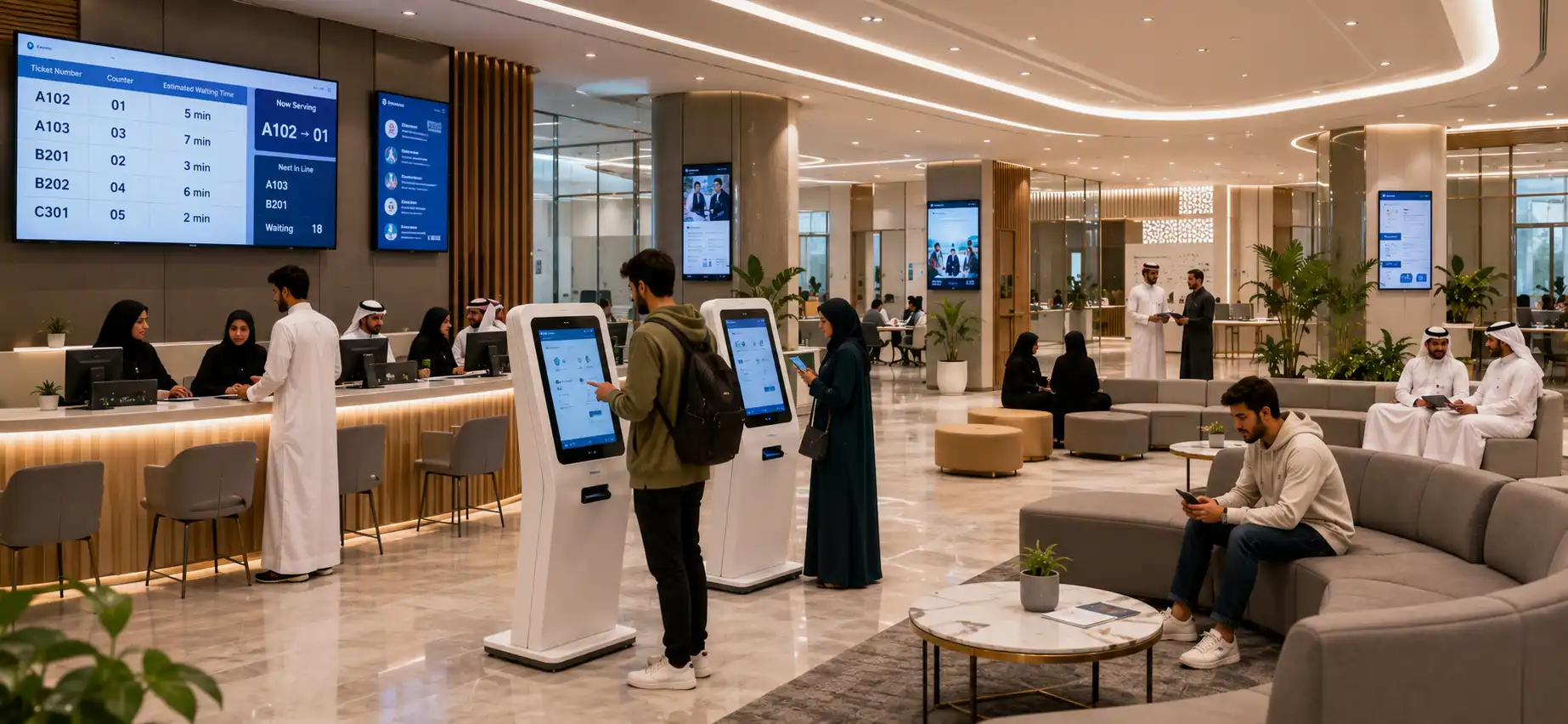 Preventive Healthcare, Digital Signage Healthcare, Self-Service Kiosks, Footfall Intelligence, Patient Engagement, Smart Healthcare Solutions, Healthcare Digital Transformation, AI in Healthcare, MENA Healthcare Technology, FAMA Technologies