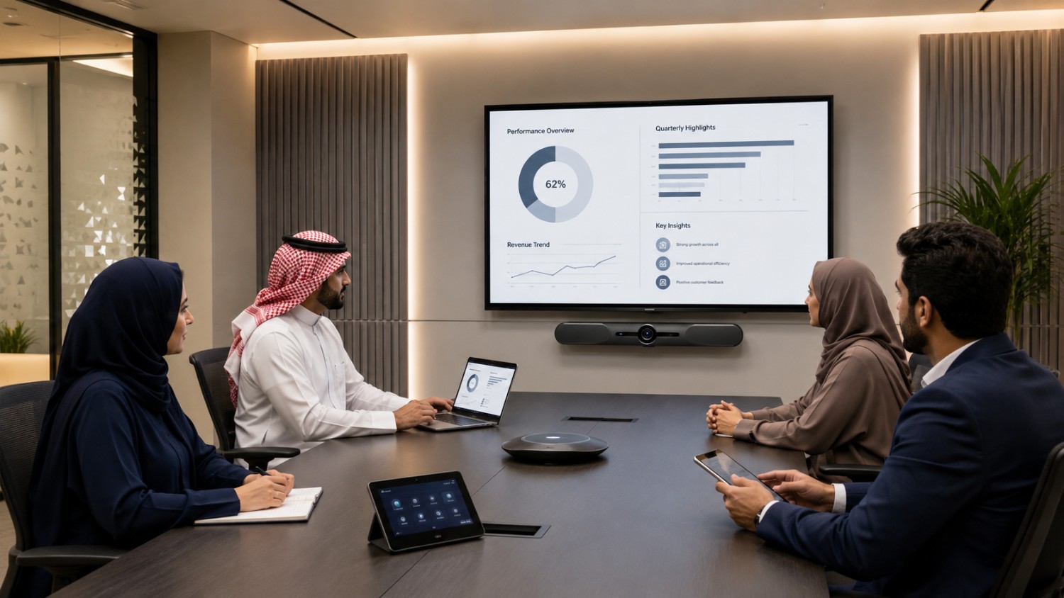 conference room solutions Meeting room solutions Conference room technology Smart meeting rooms Video conferencing solutions Meeting room systems Collaborative meeting solutions Meeting room management systems Interactive meeting room solutions Smart conference room systems Meeting room audio-visual systems Meeting room control systems Digital screen for meeting rooms Corporate meeting room solutions Meeting room solutions for remote teams Virtual meeting room solutions Meeting room solutions in Riyadh Conference room solutions in Jeddah Meeting room systems in Al-Khobar Video conferencing solutions in Makkah Smart meeting rooms in Riyadh Meeting room management in Jeddah AV integration for meeting rooms in Makkah
